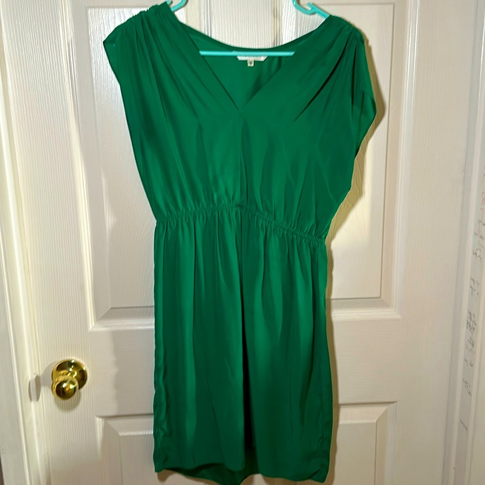 Lewis Cho Kelly Green Silk Dress – NYC Sample Sale Find!